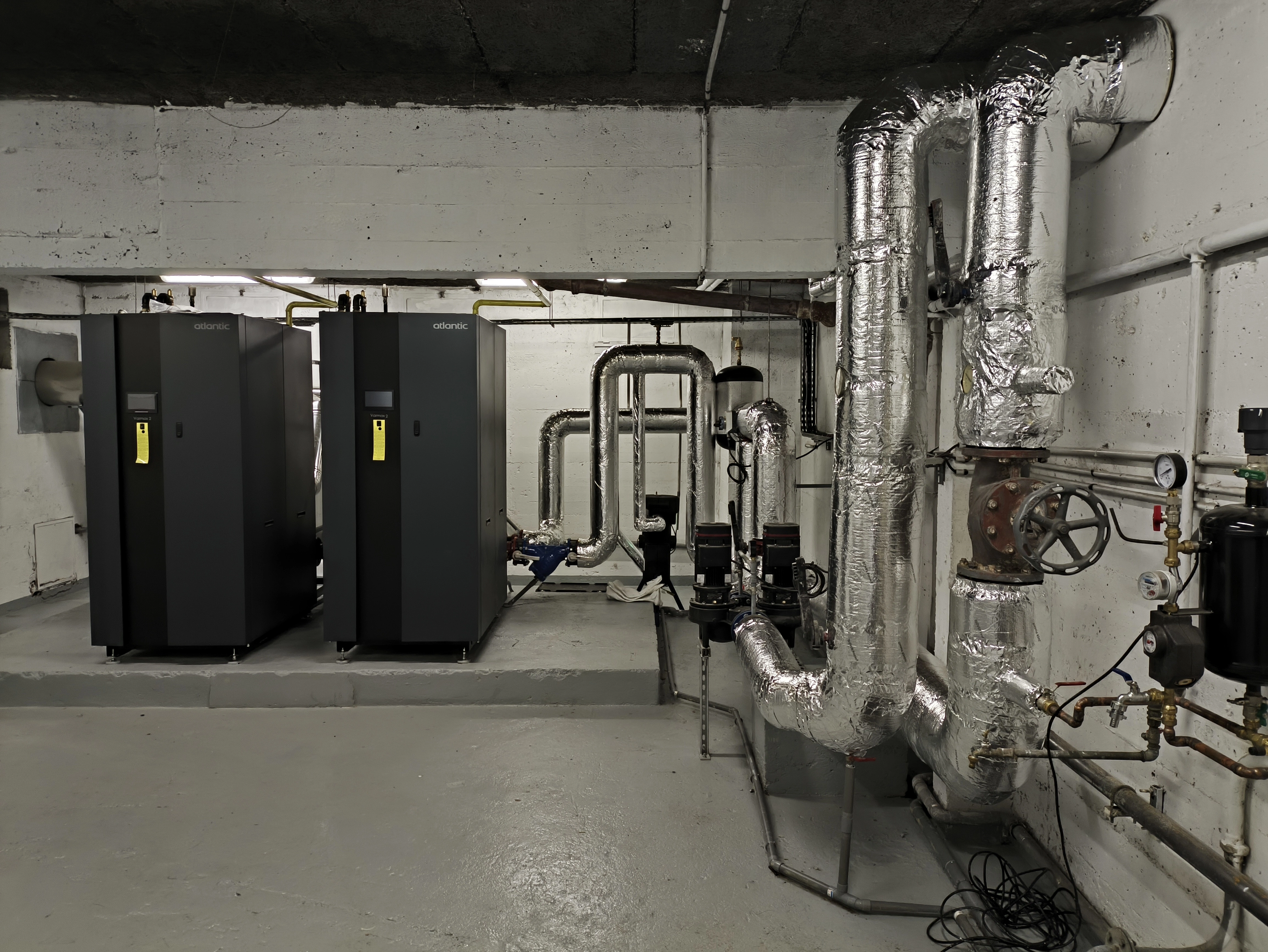 Chaufferie immeuble collectif